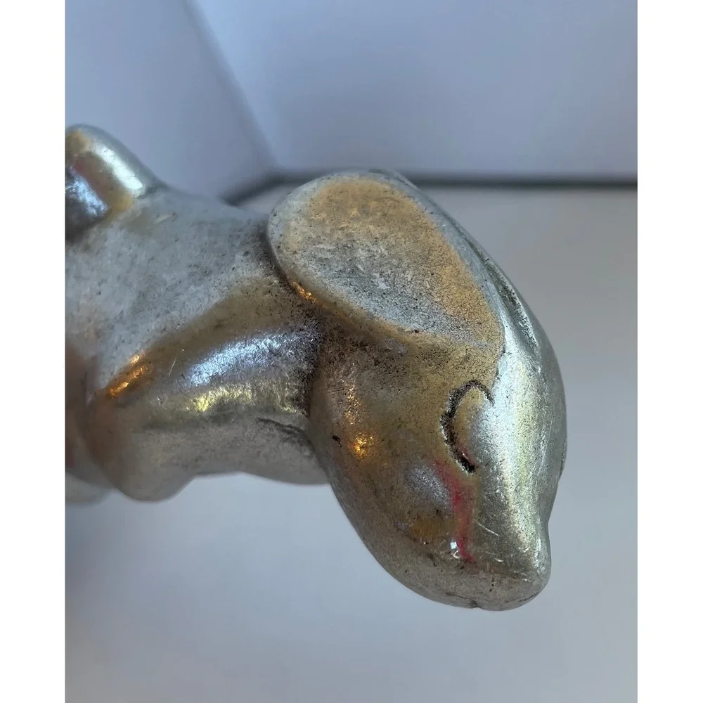 Mariposa Ice Cream Scoop Silver Good Vintage 1990 Figural Rabbit Bunny Handle